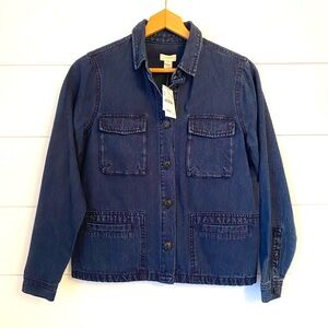 NWT $89 J. Crew jean jacket (XS)